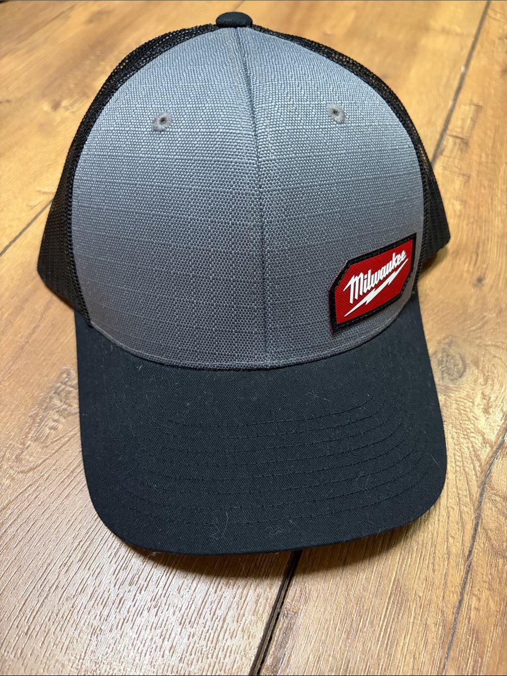 Milwaukee Men’s Grey and Black Trucker Hat